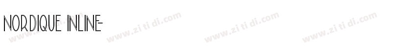 Nordique inline字体转换